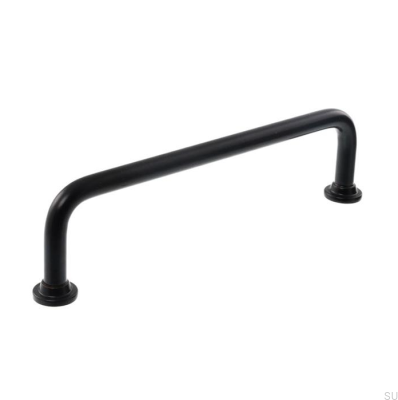 Tirador para mueble alargado 1353 160 Metal Negro
