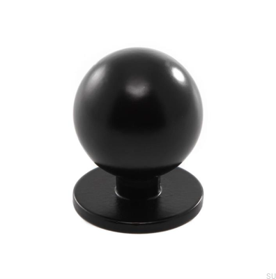 Pomo para mueble 1349 25 Metal Negro