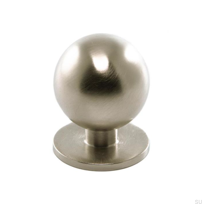 Pomo para mueble 1349 25 Níquel cepillado