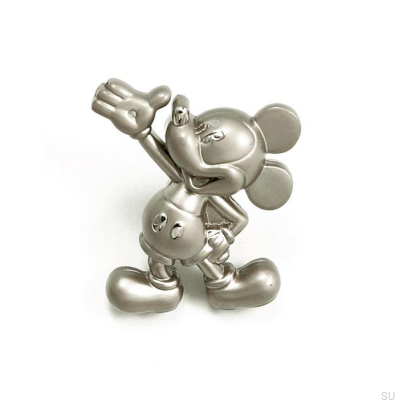 Pomo para mueble Mickey Mouse Níquel Cepillado
