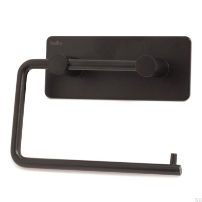 Portarrollos Angle Acero Inoxidable Negro