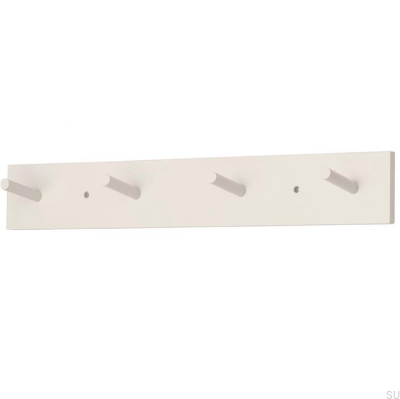 Colgador de pared Siri de madera blanco