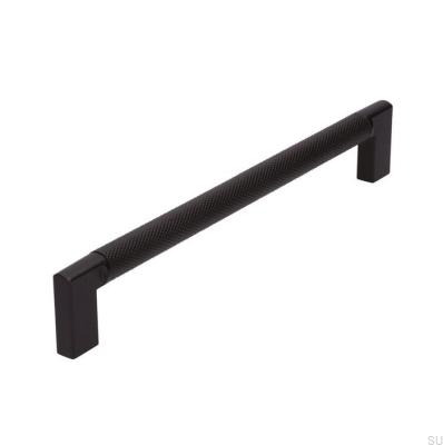 Tirador para mueble oblongo 2457 160 Metal Negro