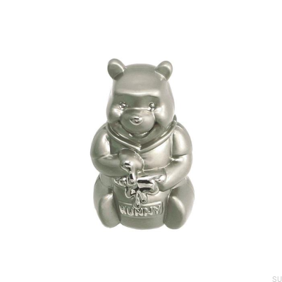 Pomo para mueble Winnie the Pooh 43x26 Níquel cepillado