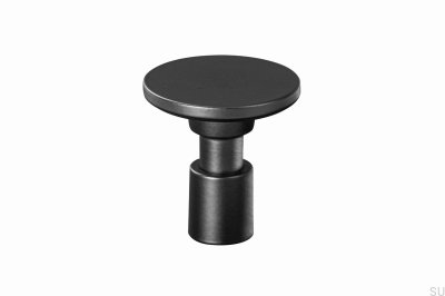 Pomo para mueble Jubilee Latón Negro Mate