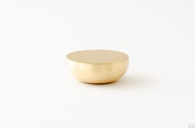 Kokeshi 3012 Pomo para mueble latón cepillado sin pintar