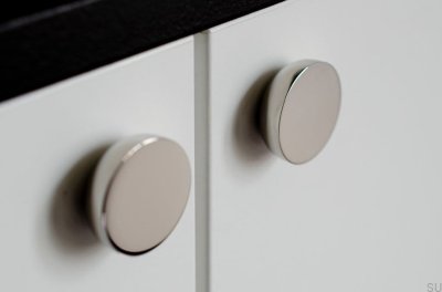 Pomo para mueble Kokeshi 3012 acero pulido