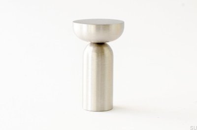 Kokeshi 3052 Colgador de pared de acero cepillado