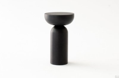 Kokeshi 3052 Colgador de Pared Aluminio Negro