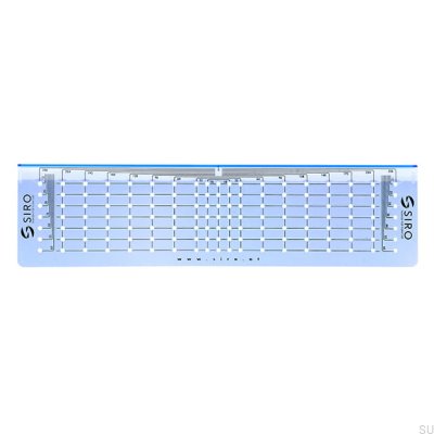 Plantilla de perforación de plástico H163