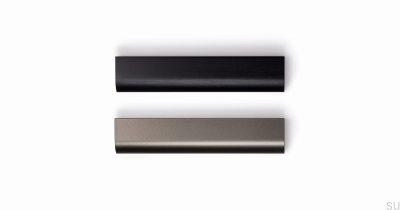 Tirador para mueble Edge She 128 Plata Metálica