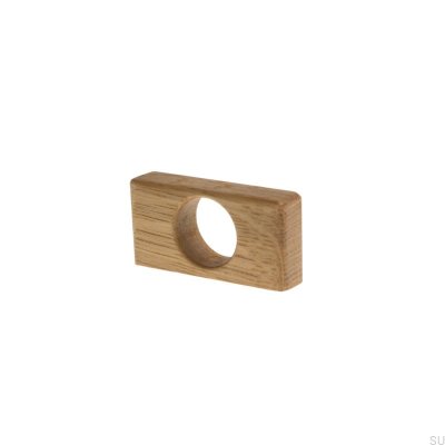 Tirador para mueble alargado Gdynia 32 Madera Roble - Aceite Semimate Incoloro