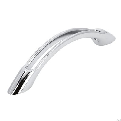 Tirador para mueble alargado 1026 Cromo Pulido