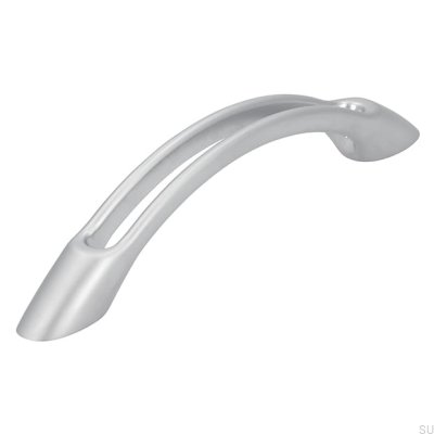 Tirador para mueble alargado 1026 Cromo Cepillado