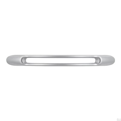 Tirador para mueble alargado 1026 Cromo Cepillado
