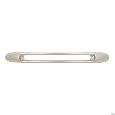 Tirador para mueble alargado 1026 Níquel Cepillado