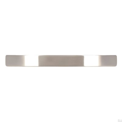 Tirador para mueble alargado 1029 Plata Cepillado