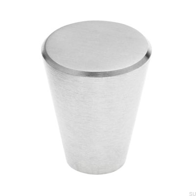 Pomo para mueble 1403 20 Acero cepillado