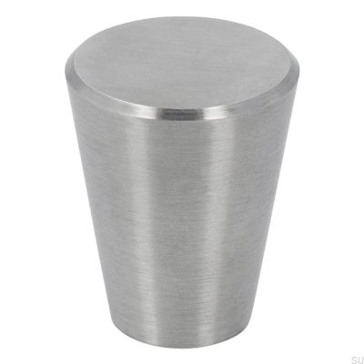 Pomo para mueble 1403 29 Acero cepillado
