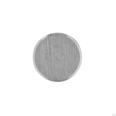 Pomo para mueble 1404 10 Acero cepillado