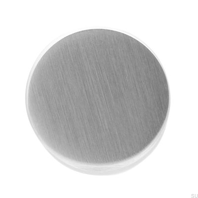 Pomo para mueble 1404 21 Acero cepillado