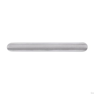 Tirador para mueble alargado 1406 96 Acero cepillado