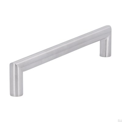 Tirador para mueble alargado 1406 160 Acero cepillado
