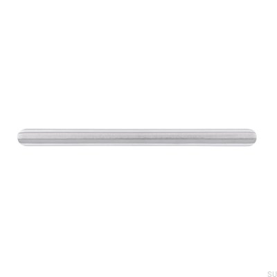 Tirador para mueble alargado 1406 160 Acero cepillado