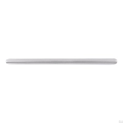 Tirador para mueble alargado 1406 224 Acero cepillado