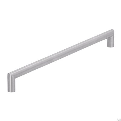 Tirador para mueble alargado 1406 320 Acero cepillado
