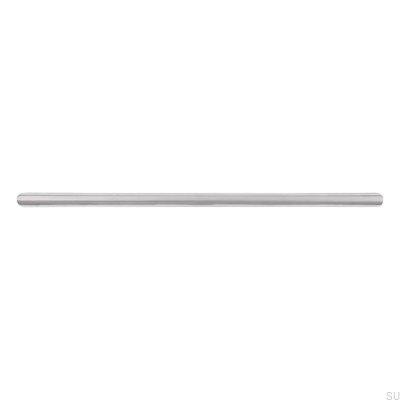 Tirador para mueble alargado 1406 320 Acero cepillado