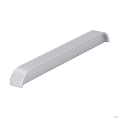 Tirador para mueble alargado 1517 192 Aluminio Cepillado