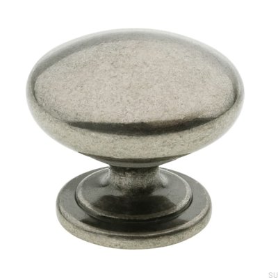 Pomo para mueble 1533 Plata Antigua
