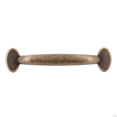 Tirador para mueble alargado 1534 96 Bronce Antiguo