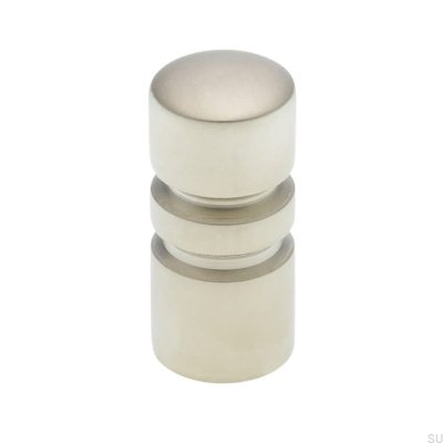 Pomo para mueble 1576 Níquel Cepillado