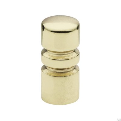 Pomo para mueble 1576 Oro Pulido