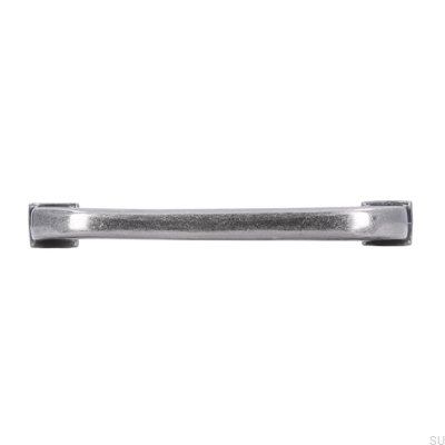 Tirador para mueble alargado 1577 96 Plata Antigua
