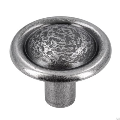 Pomo para mueble 1579 Plata Antigua