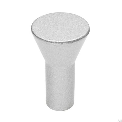 Pomo para mueble 1581 Aluminio Cepillado