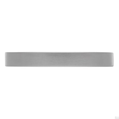 Tirador para mueble alargado 1585 96 Acero cepillado