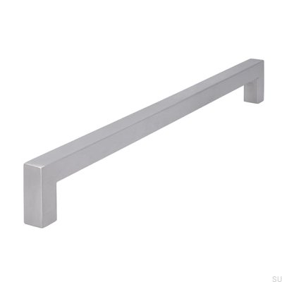 Tirador para mueble alargado 1585 320 Acero cepillado