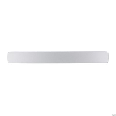 Tirador para mueble alargado 1666 128 Aluminio Cepillado