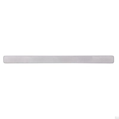 Tirador para mueble alargado 1666 224 Aluminio Cepillado