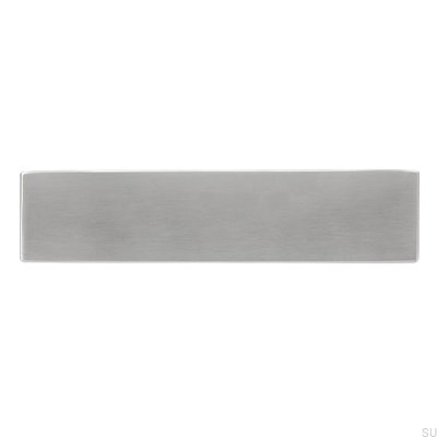Tirador para mueble alargado 1739 160 Acero cepillado