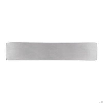 Tirador para mueble alargado 1739 224 Acero cepillado