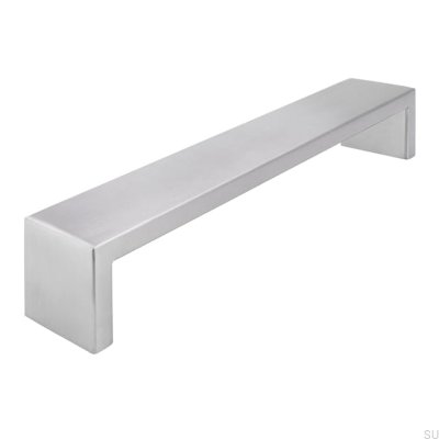 Tirador para mueble alargado 1739 320 Acero cepillado