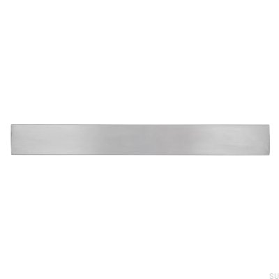 Tirador para mueble alargado 1739 480 Acero cepillado