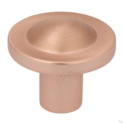 Pomo para mueble 1746 35 Cobre Cepillado