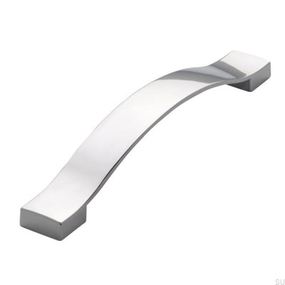 Tirador para mueble alargado 1750 160 Cromo brillo