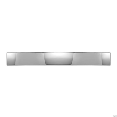 Tirador para mueble alargado 1750 160 Cromo brillo